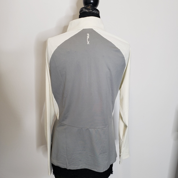 RLX Ralph Lauren Color-Blocked Jersey Zip Pullover Tailored Fit XL - Picture 9 of 16